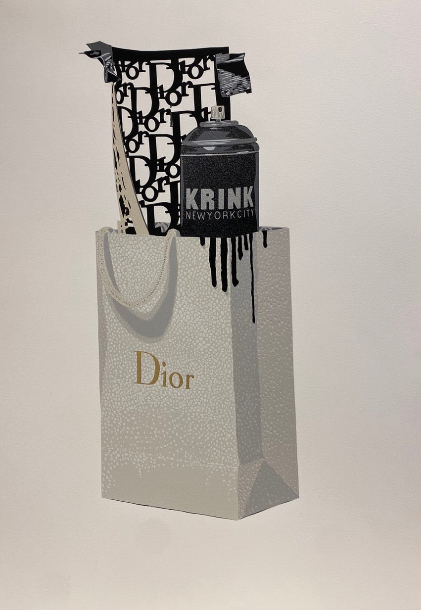 Trash Bag Dior _BLACK（Special Edition of 2 signed）