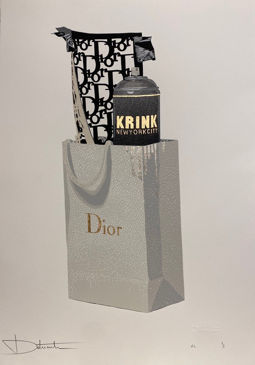 Trash Bag Dior _SILVER（Special Edition of 2 signed）
